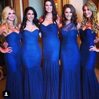 Royal Blue Dresses,bridesmaid Dresses, Bridesmaid..